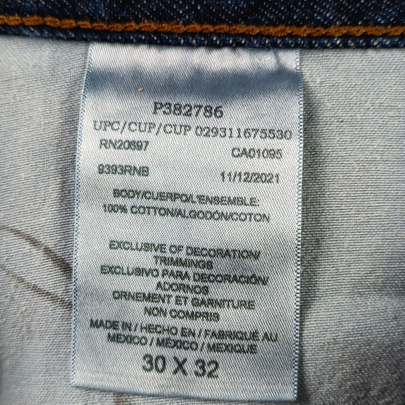 Dickies Jeans Men 30x32 Blue 5 Pocket Work - Picture 2 of 12